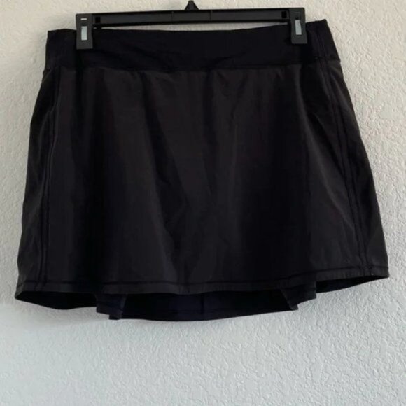 lululemon pace rival skirt black Women's Size 8 Luxtreme swift 4 way stretch lig - Picture 10 of 10